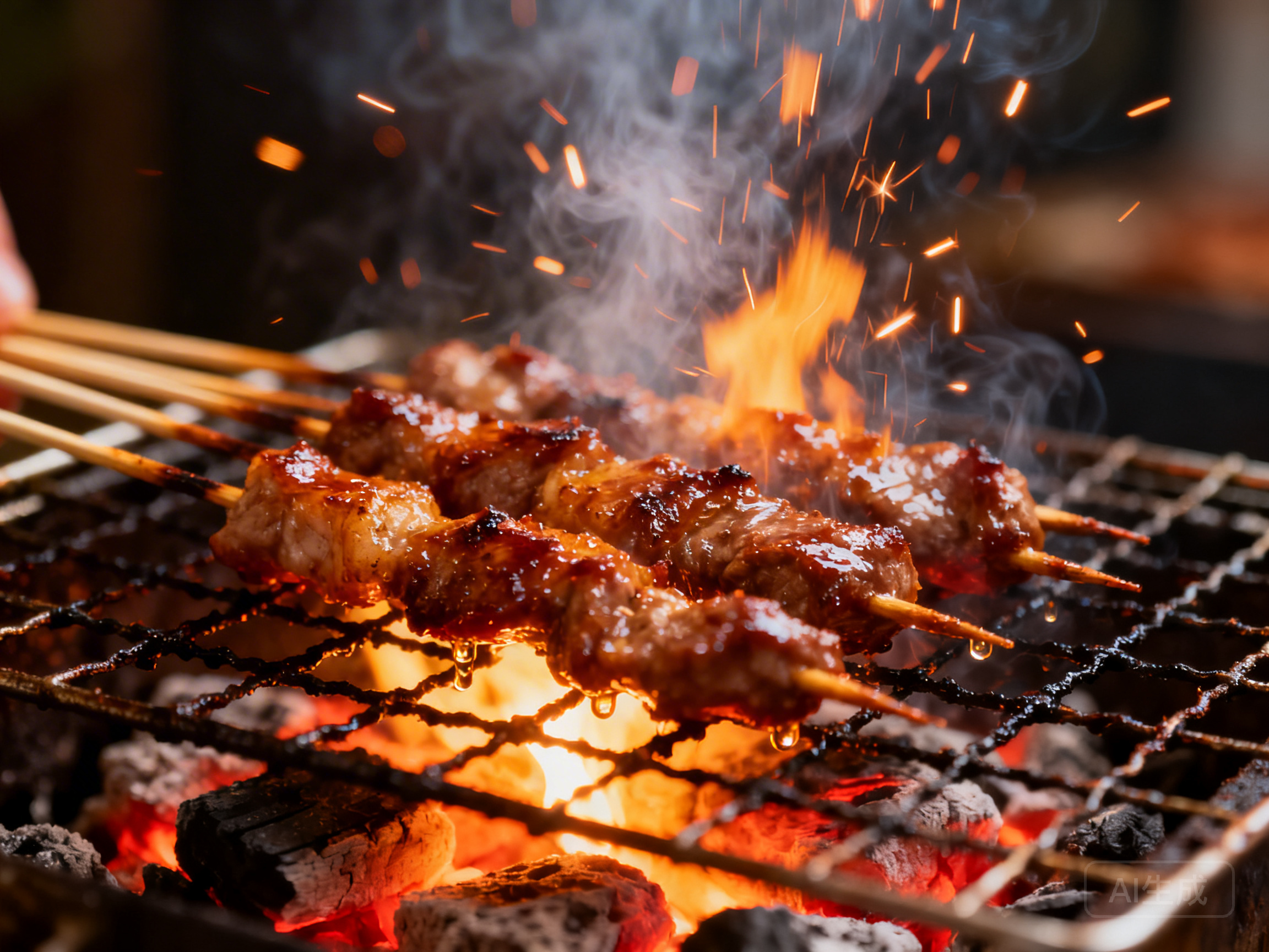 grill fire
